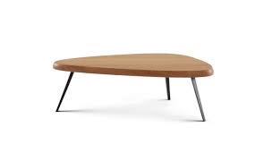Replicated blackened wood finish with gray textural grain. Cassina 527 Mexique Coffee Table I Dopo Domani