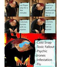Boy You Thought Rimworld Video Games Funny Funny Games Funny Comics