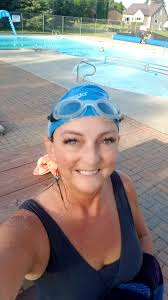 Just two years back. My morning swim was wild. (I lie)