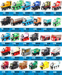10 unids lote nueva thomas y sus amigos los trenes de juguete de madera modelo de anime grandes ninos juguetes para thomas and his friends wood train toy train