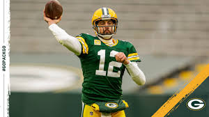 Aaron rodgers with a 'c' on his helmet instead of a 'g,' the letters gsh emblazoned on the sleeve of his chicago bears jersey, as he throws touchdowns to. Packers Qb Aaron Rodgers Again Nominated For Fedex Air Player Of The Week