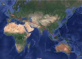 En voiture ou en train le trajet réel vers france est très certainement plus long, car ici seul a été calculé le trajet direct (à vol d'oiseau) entre japon et france. Comment Aller En Australie Billets D Avion Duree De Vol Compagnies