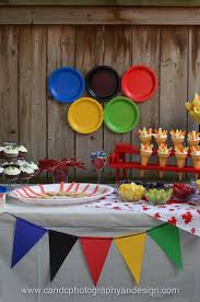 Something To Smile About Olympic Party Details Olympic Theme Party Olympics Decorations Olympic Party
