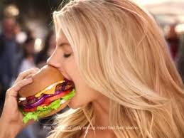 Tried to get attention by following an old advertising adage: The Evolution Of The Carl S Jr Ad Stars
