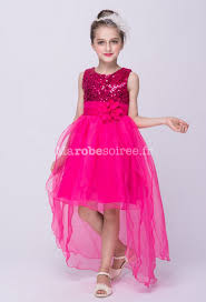 Annonces robes de soirée occasion. Robe De Soiree Fille Scintillant Asymetrique