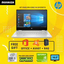 Perlu diketahui kalau hp pavilion x360 bukan lah laptop yang diperuntukan untuk bermain game. Hp Laptop Pavilion X360 14 Dh1056tx Intel Core I5 10210u Processor Nvidia Geforce Mx130 Monaliza