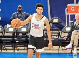 Amongst several standings was potential top 10 pick keon johnson, who shattered the vertical. Nba Draft 2021 Houston S Grimes Realizing Potential As Nba Shooter During Combine Zagsblog