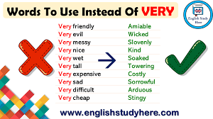 American heritage® dictionary of the english language, fifth edition. Words To Use Instead Of Very Words To Use Words English Study