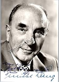 original autogramm michael von lang