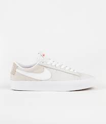 Nike Sb Orange Label Blazer Low Pro Gt Shoes White White White Flatspot