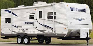 What kid would not have a blast in their own loft bunk room. 2010 Forest River Wildwood Travel Trailer Roaming Times