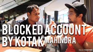 Complete guide to open blocked account at deutsche bank its requirements and time needed. Blocked Account By Kotak Mahindra Youtube