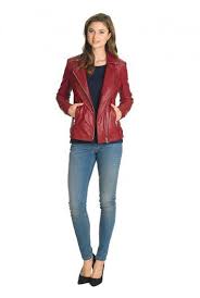 Leather Biker Jacket Long Tall Sally Tall Women Fashion Leather Biker Jacket
