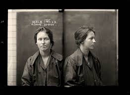 It Occurred To Me That I Wanted To Track Down Famous Female Graphic Designers On The Way I Found Another Sort Mug Shots Vintage Portraits Forensic Photography