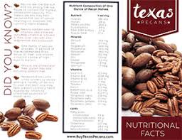 We did not find results for: Pecan Nutrition Information Comal Pecan Farm