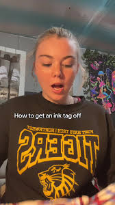 How to Take Security Tags Off with Ink in Them