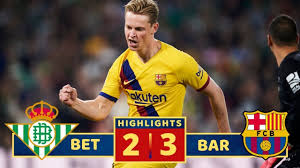 Stream barcelona vs getafe live. Download Video Real Betis Vs Barcelona 2 3 All Goals Highlights Sports Nigeria