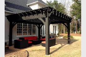 Our rectangle wood gazebo custom styles. 12 Stunning Diy Canyon Grey Solid Wood Timber Frame Pergola Kits Western Timber Frame