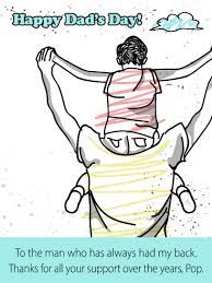 Send free father's day cards to loved ones on birthday & greeting cards by davia. You Raise Me Up Happy Father S Day Card From Son Birthday Greeting Cards By Davia