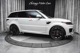 Check out land rover range rover images, features, colors and mileage. Used 2020 Land Rover Range Rover Sport P525 Hse Dynamic Pearl White Loaded Red Interior Hot For Sale Special Pricing Chicago Motor Cars Stock 17756
