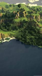 Follow the vibe and … Minecraft Landscape Iphone Wallpapers Desktop Background