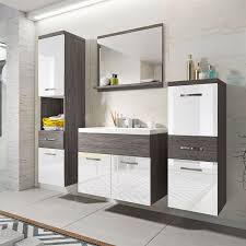 Modern Badmobel Set Badezimmer Bella 5tlg Mit Waschbecken Elegant Hochglanz Neu In 2020 Moderne Badmobel Badezimmerideen Badezimmer