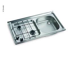 Komfortabler auslauf in standardhöhe für die spüle. Spule Kocher 800x420 2 Flammig Dometic Hs 2421r Spule Kocher Kombi Dometic Gastechnik Gaskocher Gasflasche Camping Shop Reimo Pan