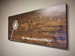 Dandelion Home Decor Wood Wall Art Dandelion Art Rustic Wooden Sign Blowing Seeds Quote Si Rustic Wood Wall Art Wood Wall Art Decor Rustic Wood Wall Decor