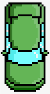 Download Pixel Car Green Front Icons Png Car Pixel Art Top Png Image For Free Search More High Quality Free Transparent Png Images Pixel Car Pixel Art Pixel
