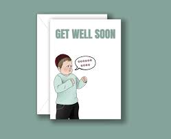 Hasbulla Magomedov Get Well Soon Card Hasbullah Card Hasbulla Get Well Soon  Card Mini Khabib Get Well Soon Card - Etsy Hong Kong