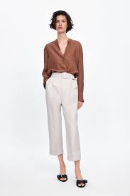 Outlook.com postmaster provides information for the administrators of systems sending email to outlook.com. Calca Com Pregas E Cinto Novidades Mulher Zara Brasil Prego Calcados Calcas Femininas Calcas De Cintura Alta