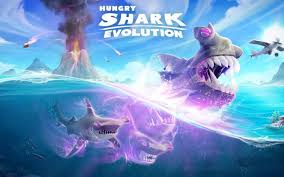 Hungry shark arena is the online multiplayer shark battle royale game that takes you on a vicious underwater war for supremacy. Hungry Shark Evolution V8 4 2 Mod Apk Mega Hileli