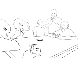 Fuji Domo Draw The Squad Drawing Meme Funny Drawings Drawing Base