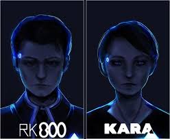 Detroit become human Connor and Kara