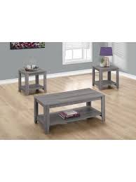 Check spelling or type a new query. Monarch Specialties 3 Piece Coffee Table Set With Shelves Rectangle Gray Sonoma Oak Office Depot