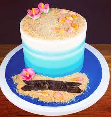 This post is sponsored by the beaches of fort myers & sanibel. Beach Themed Birthday Cake Beach Birthday Cake Beach Cakes Beach Themed Cakes