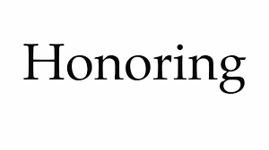 (english pronunciations of fruition from the cambridge advanced learner's dictionary & thesaurus and from the cambridge academic content dictionary, both sources © cambridge university press). How To Pronounce Honoring Youtube