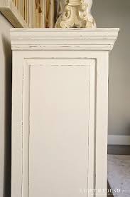 Dining Room Buffet Furniture Makeover Using Fusion Mineral Paint Champlain Lost White Painted Furniture Antique White Furniture White Distressed Furniture