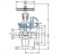 JIS F 7349 Bronze 16K Anglee Valves (Union Bonnet Type ...