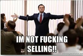 In 2017, 'wolf of wall street' jordan belfort was saying bitcoin was a fraud. Leonardo Dicaprio I M Not Fucking Selling Bitcoin Meme