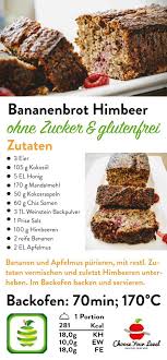 Bananenbrot Mit Himbeeren Choose Your Level Rezept Bananen Brot Bananenbrot Bananenbrot Saftig