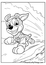You can download our wonderful coloring pages for your children. Paw Patrol Coloring Pages Updated 2021