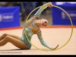 A hoop is an apparatus in rhythmic gymnastics and may be made of plastic or wood, provided that it retains its shape during the routine. Rhythmic Gymnastics Hoop Montage Youtube