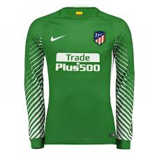 Atletico madrid is one of the most successful clubs in spain, and have been la liga champions on ten occasions team logo on the left chest and nike swoosh on the right. Atletico Madrid 2017 18 Green Goalkeeper Long Sleeved Shirt Soccer Jersey Dosoccerjersey Shop