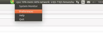 Track Cpu And Memory In Ubuntu Using Indicator Sysmonitor Memories Linux Track
