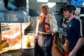 TOM LEONARD: Donald Trump's enemies wishfully think he's a Big Mac away  from a heart attack. How IS a burger addict whose only exercise is riding  in a golf buggy and who