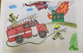 Пожарная безопасность рисунок
