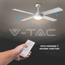 My fan does not have a reverse switch for sure so i scoured the net and got no real answer. Fans 2 X E27 Led Ceiling Fan Light Remote Control 4 Blades