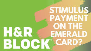 Can You Get Your Stimulus Payment On The H R Block Emerald Card Highly Requested Bankabletv Youtube