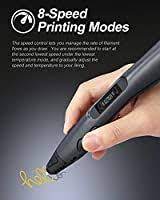 Tecboss 3d Pen Sl300 Intelligent 3d Printing Pen With Led Display Usb Charging 8 Speed Printing Temperature Control Simple In 2020 3d Pen 3d Printer Pen Speed Print